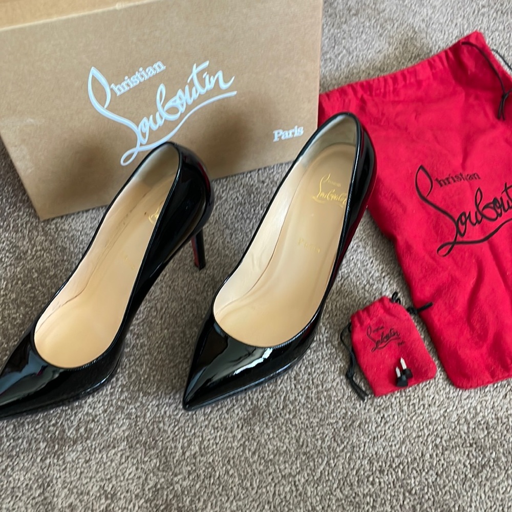 Christian Louboutin - Pigalle Plato 100 Patent